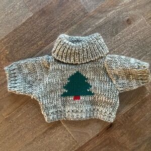 Plush Winter Turtleneck Sweater For Toy Teddy Bear Doll Clothes Unbranded